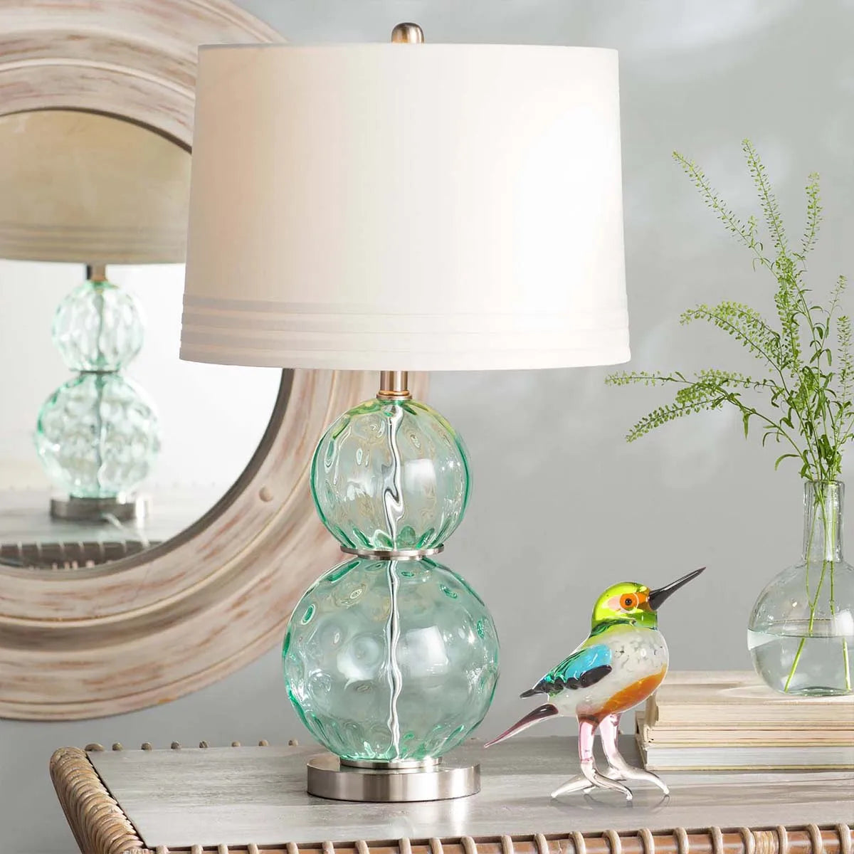 Handblown Glass Hummingbird